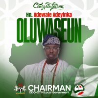 Honourable Adewale Adeyinka